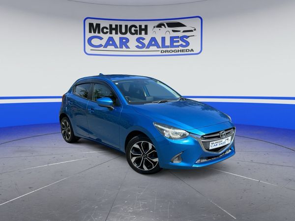 Mazda Demio Hatchback, Petrol, 2017, Blue