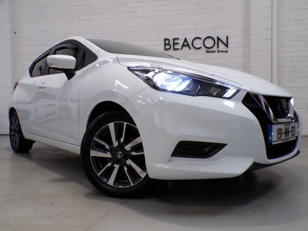 Nissan Micra Hatchback, Petrol, 2019, White