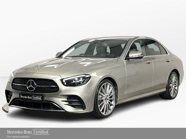 Mercedes-Benz E-Class Saloon, Petrol Hybrid, 2021, Silver