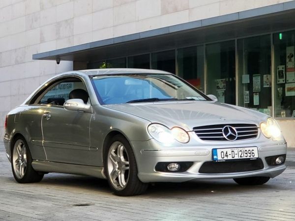 Mercedes-Benz CLK Coupe, Petrol, 2004, Silver
