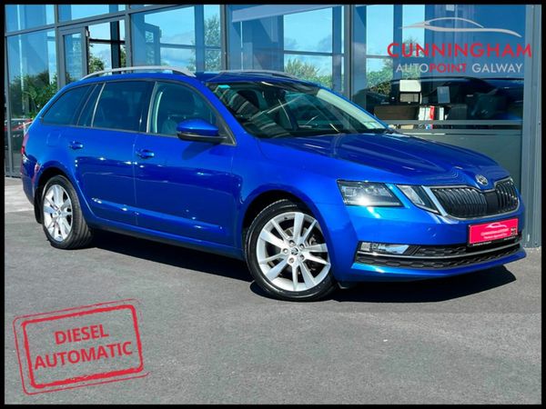 Skoda Octavia Estate, Diesel, 2017, Blue