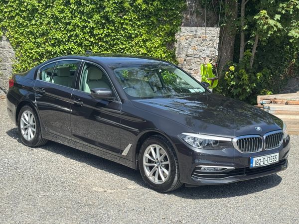 BMW 5-Series Saloon, Petrol, 2018, Grey
