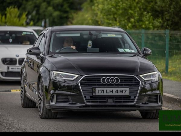 Audi A3 Saloon, Petrol, 2017, Black
