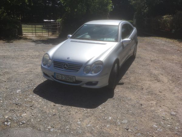 Mercedes-Benz C-Class Coupe, Petrol, 2007, Silver