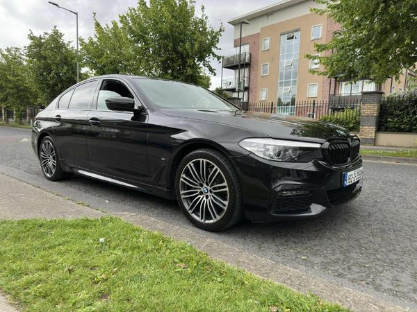 BMW 5-Series Saloon, Petrol Plug-in Hybrid, 2019, Black