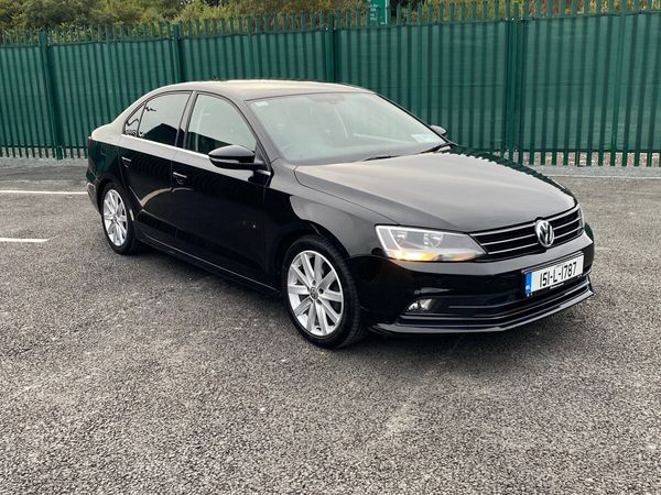 Volkswagen Jetta Saloon, Diesel, 2015, Black
