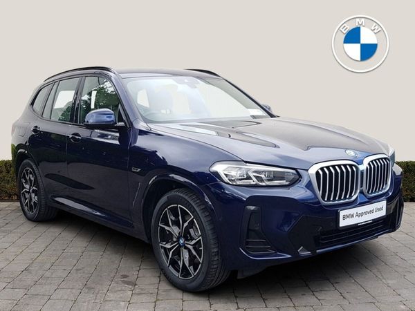 BMW X3 SUV, Petrol Plug-in Hybrid, 2022, Blue