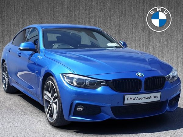 BMW 4-Series Saloon, Diesel, 2017, Blue