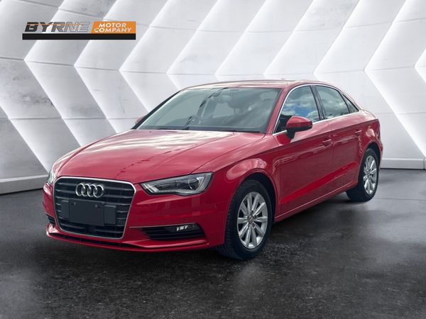 Audi A3 Saloon, Petrol, 2015, Red
