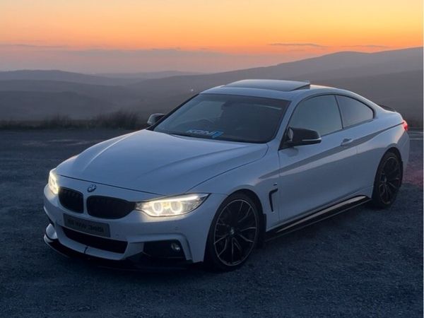 BMW 4-Series Coupe, Diesel, 2015, White
