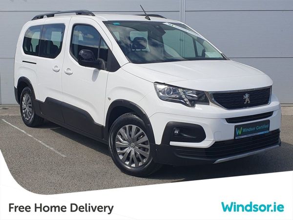 Peugeot Rifter MPV, Electric, 2023, White