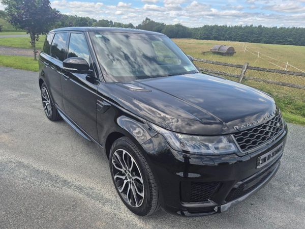 Land Rover Range Rover Sport SUV, Petrol Plug-in Hybrid, 2021, Black