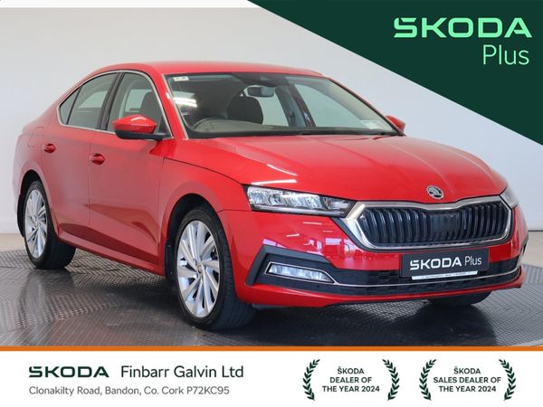 Skoda Octavia Saloon, Diesel, 2022, Red