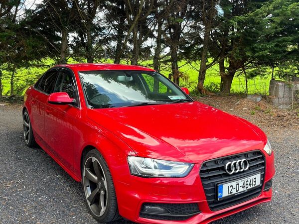Audi A4 Saloon, Diesel, 2012, Red