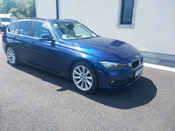 BMW 3-Series Estate, Diesel, 2017, Blue