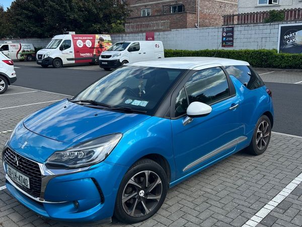 DS Automobiles DS 3 Hatchback, Petrol, 2016, Blue