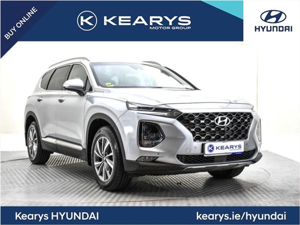 Hyundai Santa Fe SUV, Diesel, 2019, Silver