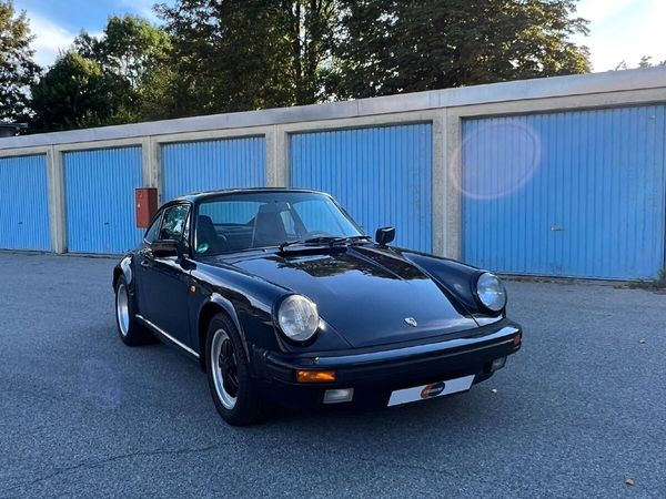 Porsche 911 Coupe, Petrol, 1989, Blue