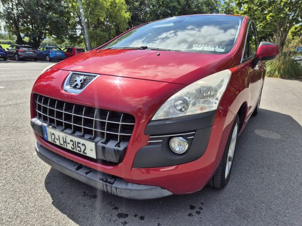 Peugeot 3008 MPV, Diesel, 2012, Red