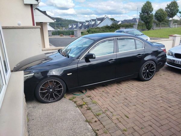 BMW 5-Series Saloon, Diesel, 2008, Black