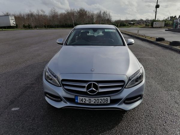 Mercedes-Benz C-Class Saloon, Diesel, 2014, Silver