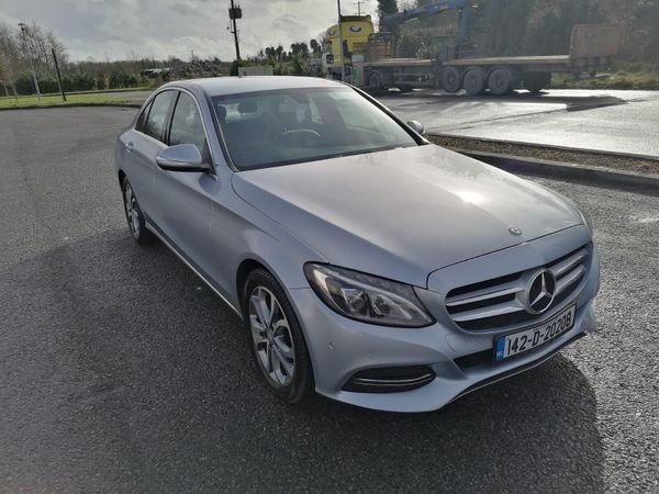 Mercedes-Benz C-Class Saloon, Diesel, 2014, Silver