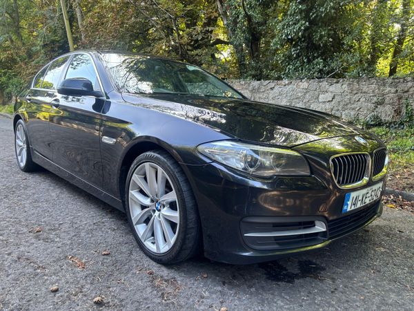 BMW 5-Series Saloon, Diesel, 2014, Black