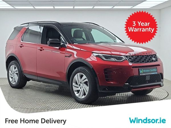 Land Rover Discovery Sport SUV, Petrol Plug-in Hybrid, 2024, Red