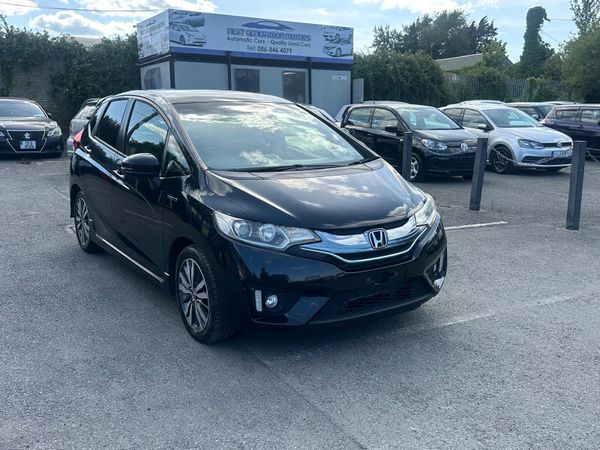 Honda Fit Hatchback, Petrol Hybrid, 2014, Black