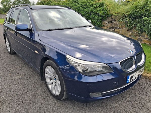 BMW 5-Series Estate, Diesel, 2008, Blue