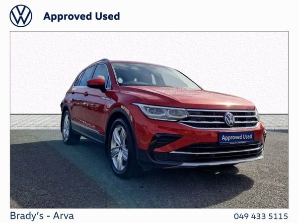Volkswagen Tiguan SUV, Diesel, 2023, Red