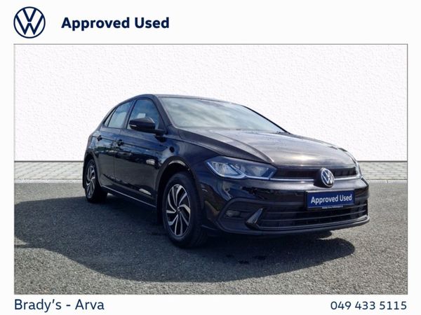 Volkswagen Polo Hatchback, Petrol, 2023, Black
