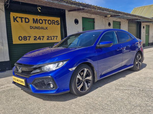 Honda Civic Hatchback, Diesel, 2019, Blue