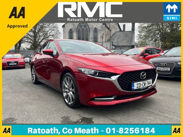 Mazda Mazda3 Saloon, Petrol, 2022, Red