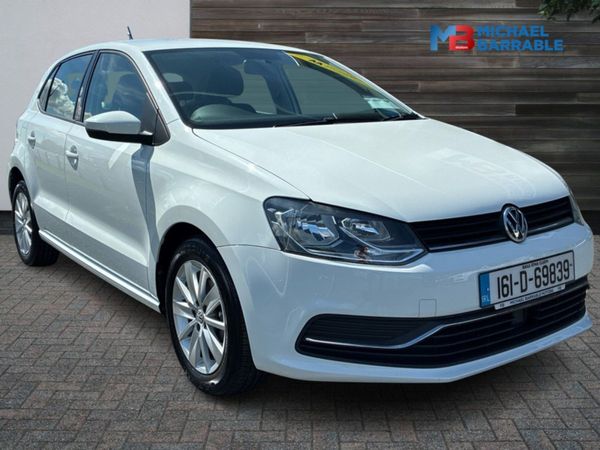 Volkswagen Polo Hatchback, Petrol, 2016, White
