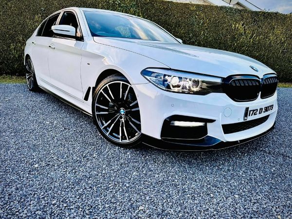 BMW 5-Series Saloon, Diesel, 2017, White