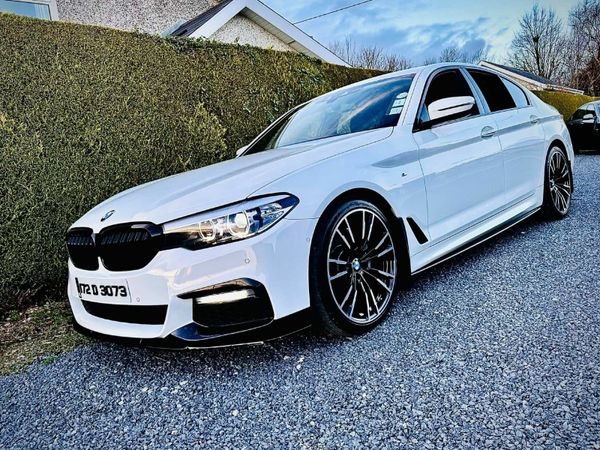 BMW 5-Series Saloon, Diesel, 2017, White
