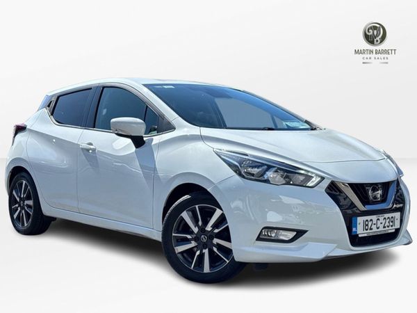 Nissan Micra Hatchback, Petrol, 2018, White