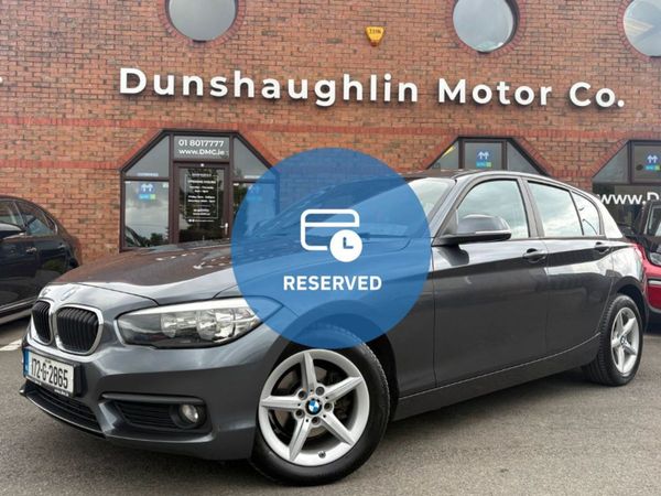 BMW 1-Series Hatchback, Diesel, 2017, Grey