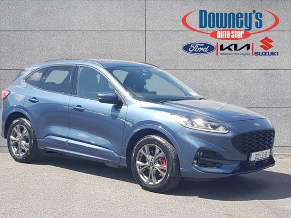 Ford Kuga SUV, Petrol Hybrid, 2021, Blue