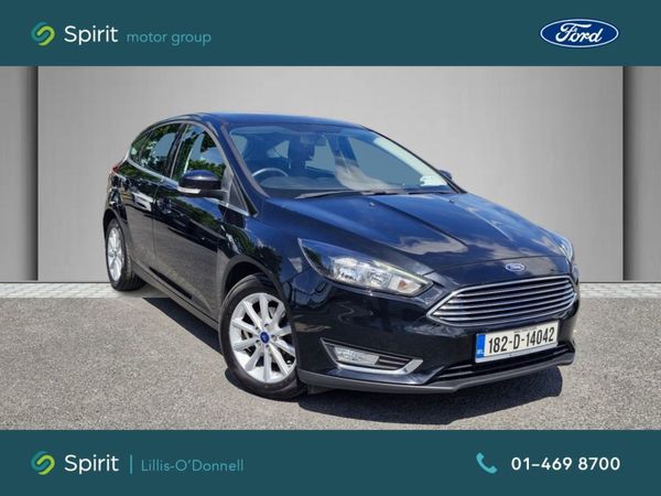 Ford Focus Hatchback, Petrol, 2018, Black