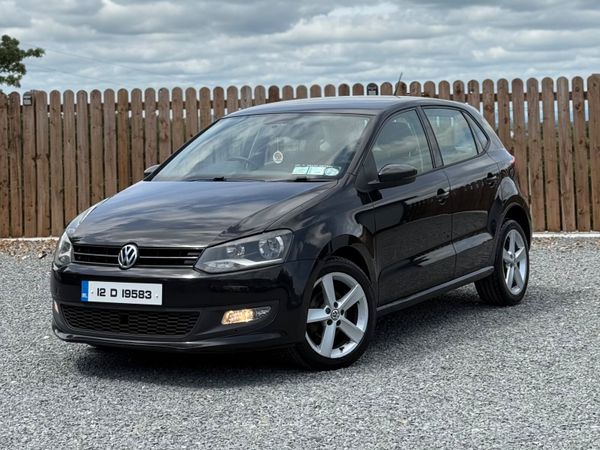 Volkswagen Polo Hatchback, Diesel, 2012, Black