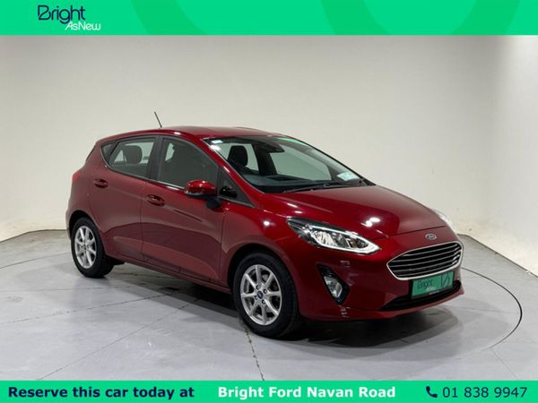 Ford Fiesta Hatchback, Petrol, 2019, Red