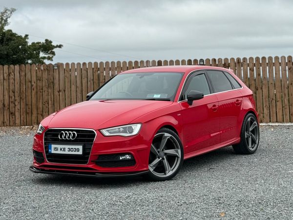 Audi A3 Hatchback, Diesel, 2015, Red