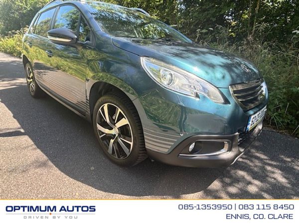 Peugeot 2008 Hatchback, Petrol, 2016, Green