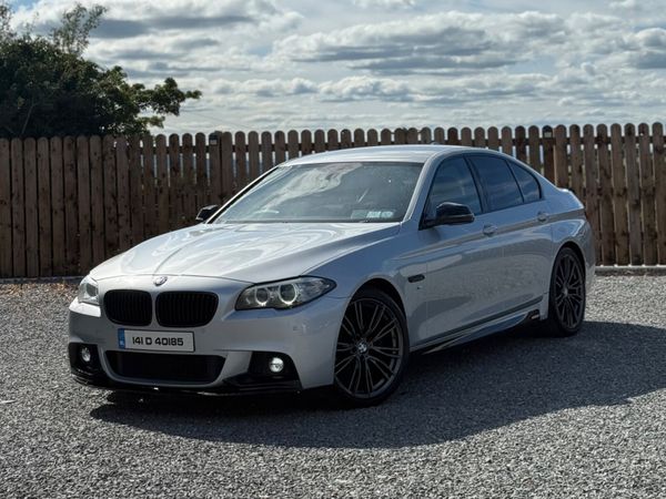 BMW 5-Series Saloon, Diesel, 2014, Silver