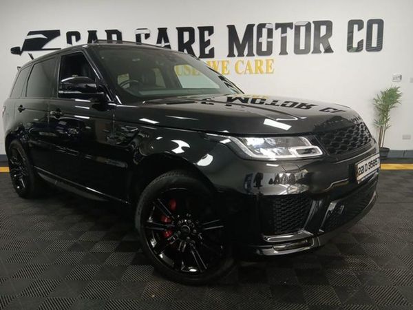Land Rover Range Rover Sport SUV, Hybrid, 2022, Black