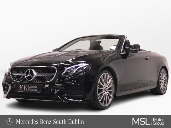 Mercedes-Benz E-Class Cabriolet, Diesel, 2019, Black