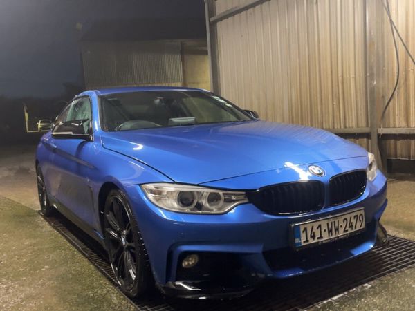 BMW 4-Series Coupe, Diesel, 2014, Blue