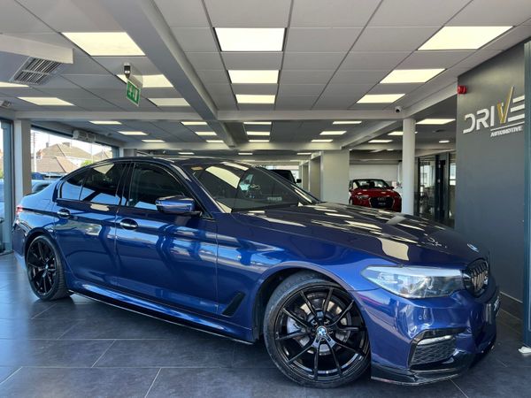 BMW 5-Series Saloon, Diesel, 2018, Blue